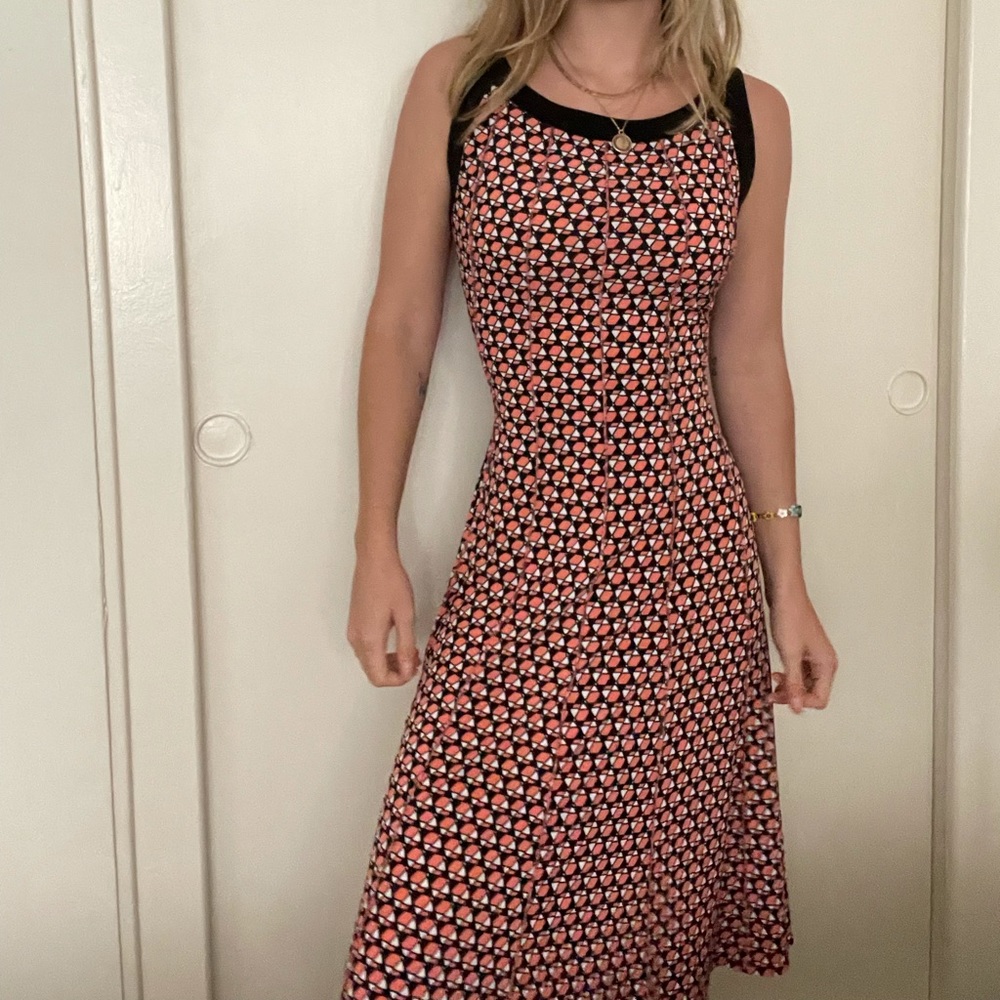 Funky print vintage dress!